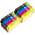 8 Pack Epson 288XL High-Yield Remanufactured Ink Cartridges