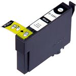 Epson 124 Black Remanufactured Moderate Yield Ink Cartridge (T124120)