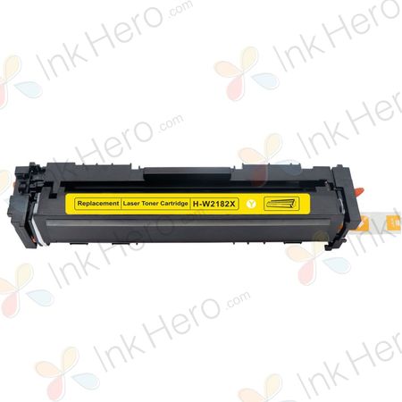 HP 218X / W2182X cartouche de toner haute capacit� jaune compatible