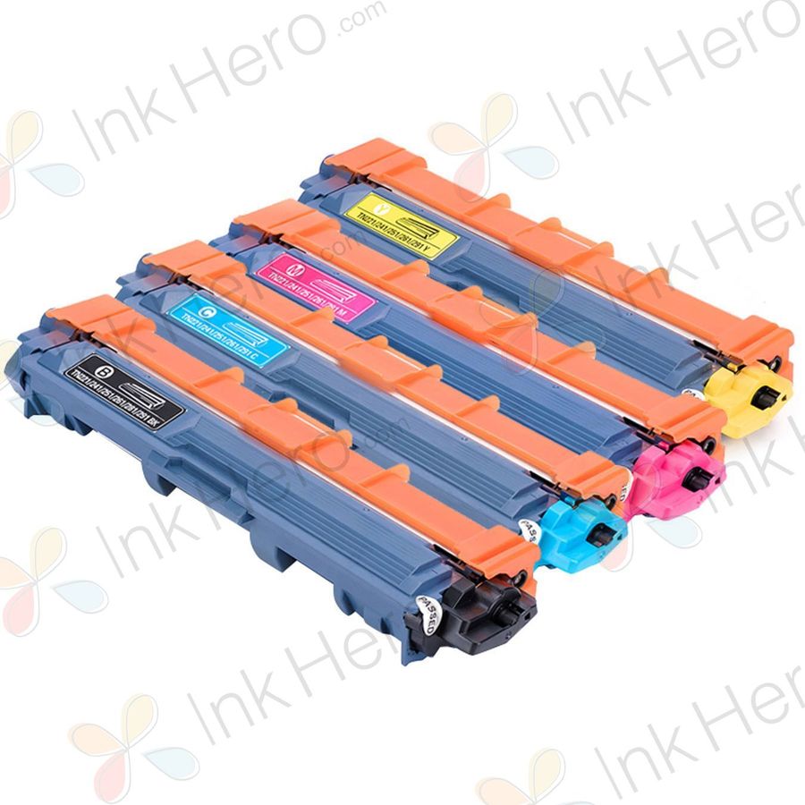 4 Pack Brother TN221 & TN225 Compatible High-Yield Toner Cartridges