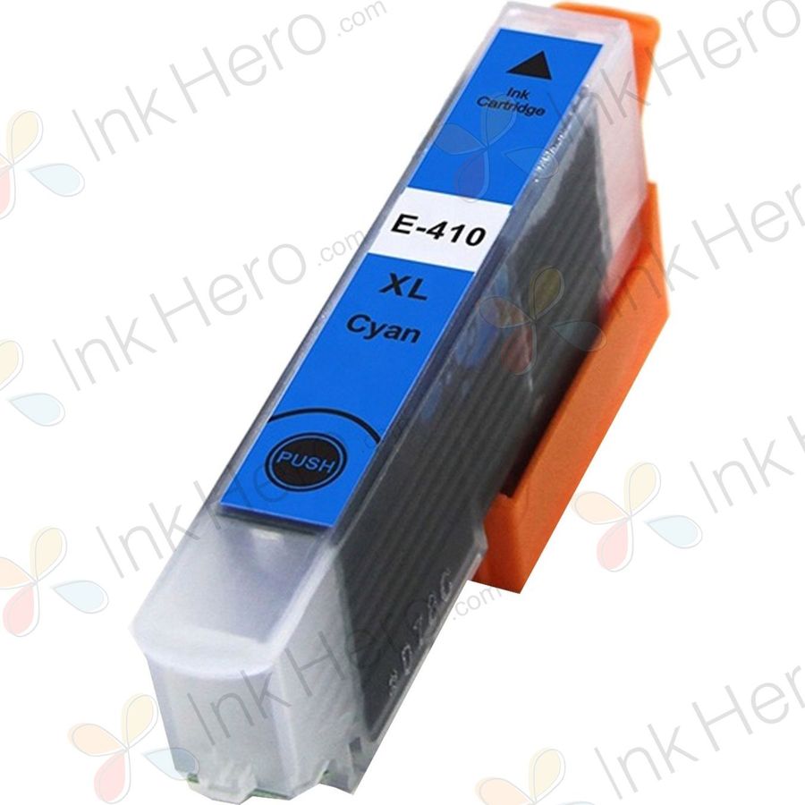 Epson 410XL Cyan High-Yield Remanufactured Ink Cartridge (T410XL220)
