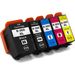 Pack de 5 Epson 302XL cartouches d'encre remanufacturées haute capacité
