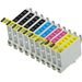 Pack de 10 Epson 60 cartouches d'encre remanufacturées
