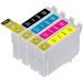 Pack de 4 Epson 69 cartouches d'encre remanufacturées
