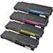 Pack de 4 Xerox Phaser 6600 / WorkCentre 6605 cartouches de toner haute capacité compatibles
