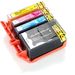 Pack de 4 HP 934XL & HP 935XL cartouches d'encre haute capacité compatibles
