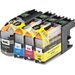 Pack de 4 Brother LC209 & LC205 cartouches d'encre super haute capacité compatibles
