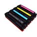 Pack de 4 HP 202X cartouches de toner haute capacité compatibles

